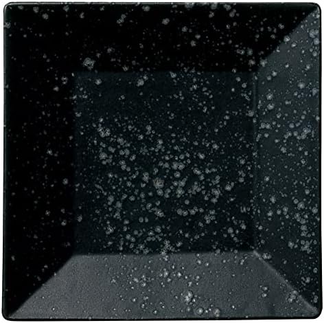 セトモノホンポ(Setomonohonpo) Köd Fekete Köd 5.1 inch (13 cm) Tér Étel [5.3 x 5.3 x 0,8 cm (13,5 x 13,5 x 2 cm)] | Japán Evőeszközök