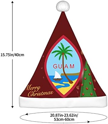 Pecsét Guam Vicces Felnőttek Plüss Télapó Sapka Karácsonyi Kalap Női & Férfi Karácsonyi Ünnepi Kalap