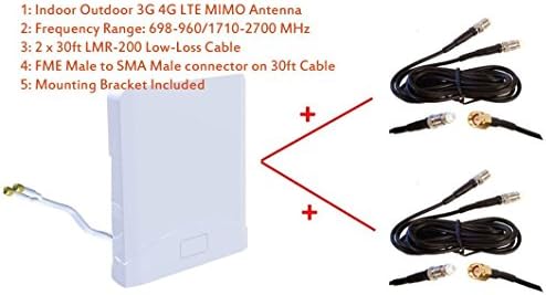 3G 4G LTE Beltéri Kültéri Széles sávban MIMO Antenna Digi IX10 IX15 Mobil Router
