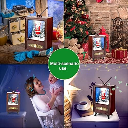 N/A Mini TV Zenedobozt Karácsonyi zenélő Doboz Gyűjthető Kijelző Népszerűsége