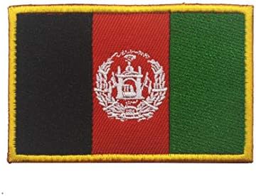 OYSTERBOY Köztársaság Afganisztán Ország Zászló Taktikai Javítás Hook & Hurok (2db)