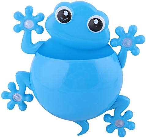 Qtqgoitem Műanyag Haza Fürdőszoba Gecko Tervezett Fal Stick Fogkefe, Fogkrém Jogosultja Kék (Modell: 1ae 80b f9f 969 c88)