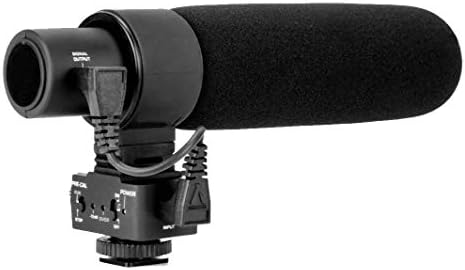 Digitális Nc Advanced Super Kardioid Mikrofon (Sztereó/Shotgun) Kompatibilis Nikon D7500 a Döglött Macska Szél Muff