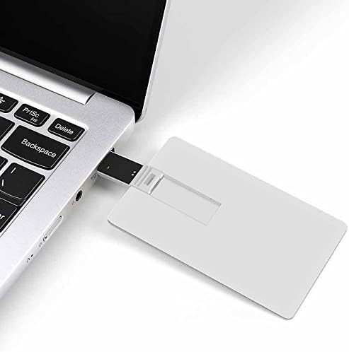 Pszichedelikus Koponya USB 2.0 Flash-Meghajtók Memory Stick Hitelkártya Forma