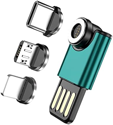YEZCGI 3 az 1-ben Mágneses Elszívó Adapter Hordozható USB-s Adapter Univerzális Mágneses Elszívó Adapter Működik az Összes Eszközök