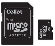 Cellet MicroSD 2GB Memória Kártya Samsung Rögbi Telefon SD Adapter.