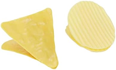 Coshar 10db chips Formájú Klip Chip Táska Klip Műanyag Tömítés Élelmiszer-Klipek a Snack Konyha Tároló Papír Elhelyezése a