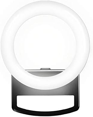 WALNUTA LED Képkeret, Gyűrű Töltse ki Fény, Szabályozható Mobil Led Gyűrű Lámpa Fotózás a Smink Videó Élő (Szín : Fekete)