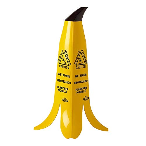 Banán által Hatása Termékek 2 Set - 2' Sárga Banán Nedves Padlón, Kúp, Barna Szár, 2 set - Sárga