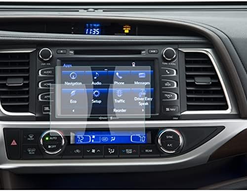 Autós Navigációs Védő Hegylakó LE Plus XLE Entune (2014-2019) 8 Inch Media Center kijelző,Érintőképernyő Car Audio Kijelző