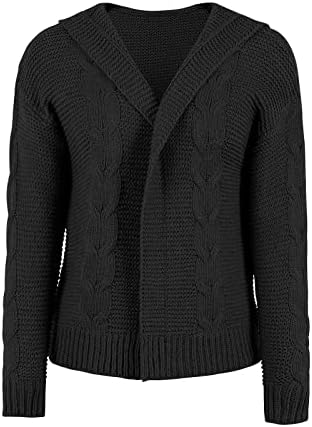 PRDECEXLU Hosszú Ujjú Kabátot a Nők számára Jó Üzlet Őszi Kabát egyszínű Kapucnis Poliészter Kényelmes Komfort Kabát Tini