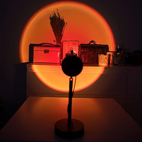 Katalyze Naplemente Lámpa | LED Vetítési RGB Többszínű Éjszakai Fény Távoli | Home Dekor