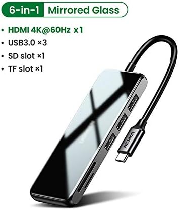SXDS USB-C HUB 4K@60Hz/30Hz C-Típusú Multi USB 3.0 Adapter USB-C 3.1 Splitter Port Típus - C-HUB