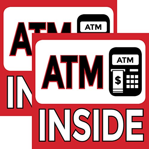 ATM-Be Vinil Jel, 4 x 4 Matrica, Matrica, 2 Csomag, Piros, Fehér, Öntapadós