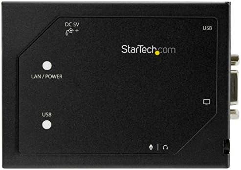 StarTech.com VGA-Over-IP-Extender 2-port USB Hub - Video-Át-LAN-Extender - 1920 x 1200 (IPUSB2VGA2)