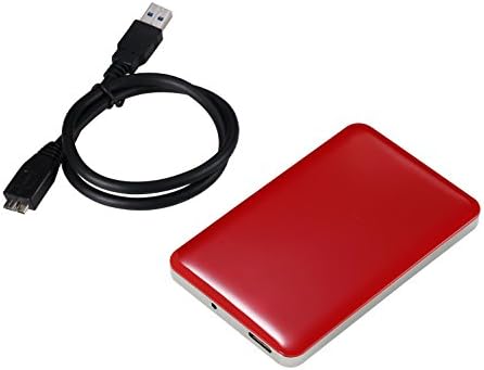 BIPRA U3 2.5 inch USB 3.0 Mac Edition Hordozható Külső Merevlemez - Piros (400GB)