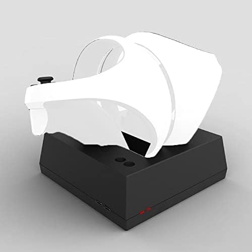 VR Játék Kezelni Töltés Dock, Játék Kezelni Töltés Dock VR Gyors Töltő Állomás Állni PS VR2 Vezérlő VR Kezelni Játék Tartozék