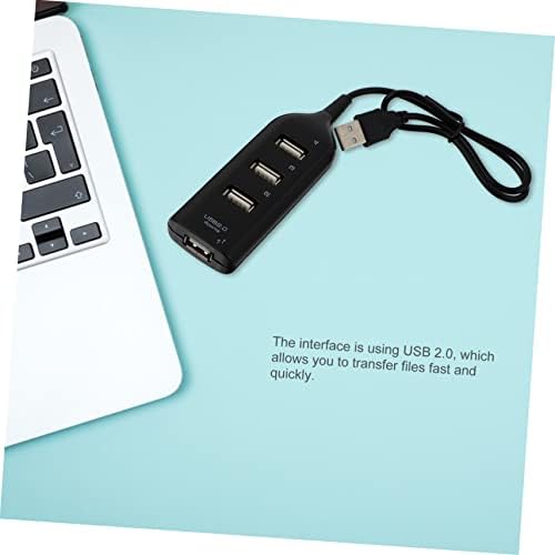 SOLUSTRE 3 Db 4 Port Hub USB Elosztó-USB Adapter USB Hosszabbító 4 Port USB 2. 0 Adatok Elosztó Hordozható USB-Hub, USB 2. 0 Hub USB