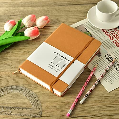 Mototo Line Folyóirat Notebook - 320 Számozott Oldalas A5, hogy a Főiskolán Összetétele Notebook Bőr Keménytáblás Folyóiratok az