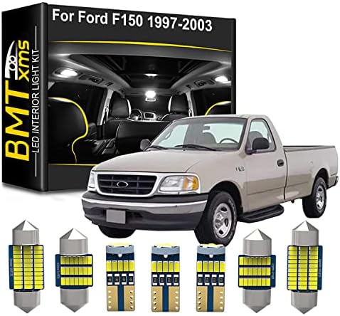 LED Lámpa Készlet Csere Ford F150 F-150 1997 1998 1999 2000 2001 2002 2003, Rendszám Izzók + Telepíteni Eszköz, Szuper Fényes