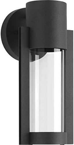 Z-1030 LED Gyűjtemény 1-Fény Tiszta Üveg, Modern Kerti Kis Fali Lámpa Fény Mintás Fekete