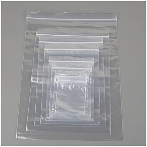 BLZD523 100-as Mix Méret Ékszerek Zip Zip-Zár Visszazárható Műanyag Poli Tiszta Zsák Cukrot Csomag Ajándék Táskák YLSM (Szín