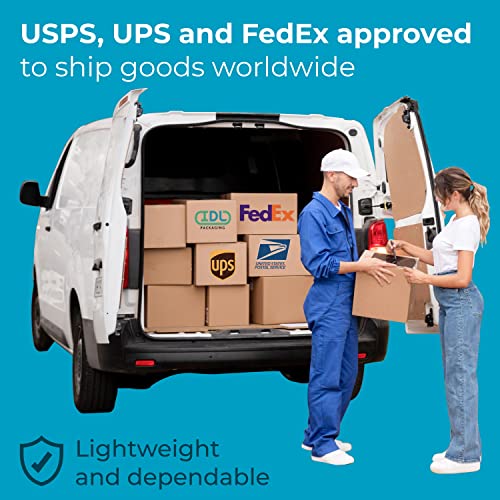 IDL Csomagolás Kis Hullámos Szállítási Dobozok 8L x 6W x 6H (Csomag 25) - Kiváló Választás az Erős Dobozokat a USPS, UPS, a