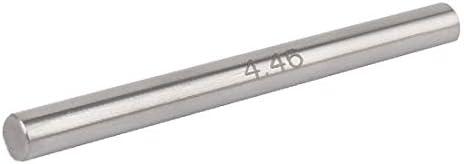 X-mosás ragályos 4.46 mm x 50mm GCR15 Hengeres Rúd Ellenőrzése, Mérési Pin-Gage Nyomtáv(Varilla cilíndrica GCR15 de 4.46 mm x