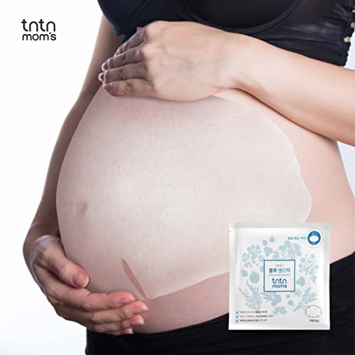 TNTN ANYA Blue Belly Lap Maszk (10EA) a terhes nők stretch mark. 3. Harmadában has hegek ápolás, Intenzív nedvességet javítás,