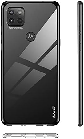 A J&D az Esetben Kompatibilis Motorola Moto Egy 5G Ace, Kristálytiszta Anti-Sárga Ultra Slim tok (2 Csomag) Képernyő Védő, Anti-Shock,