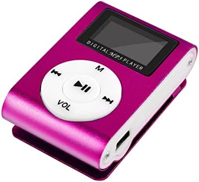 Mllkcao 1DB Hordozható MP3 Lejátszó Mini USB LCD kijelző MP3 Lejátszó Támogatja a 32 gb-os Micro SD / TF Kártya, Sport, Zene
