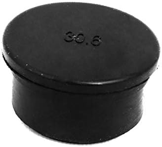 X-mosás ragályos 30.6 mm Átmérőjű EPDM gumitömítés Lyuk Betét Dugó Fekete Kábel Mirigy(30.6 mm Diámetro EPDM Tapón de inserción de agujero