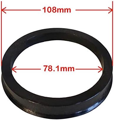 ZHTEAPR 4db Műanyag Kerékagy-Központú Gyűrűk 108 78.1 OD=108mm ID=78.1 mm Hubrings 78.1 108 Adapter