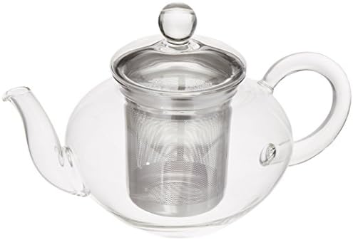 Boldog Értékesítési 28 oz Tiszta hőálló Boroszilikát Üveg Teáskanna & Infúzióval a laza tea