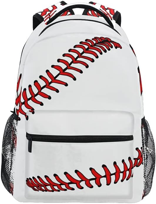 ZOEO Fiúk Iskolai Hátizsák Baseball Sport Bookbag Táska Túrázás Utazási Csomag Diák 3. 4. 5. Osztályos Gyerekek Több Zsebbel