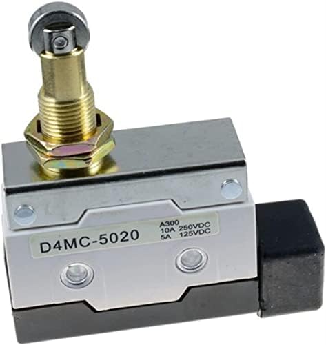 Határérték Kapcsoló Roller Szál Hajtómű Micro Határérték Kapcsoló SPDT 250VAC 10A D4MC-5020 (Szín : OneColor)