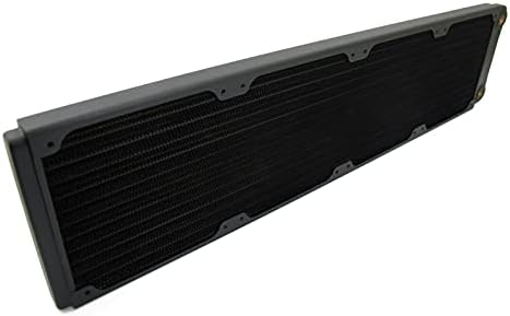 XSPC TX480 Ultra Vékony, Hűtő, 120mm x 4, Quad Rajongó, Fekete