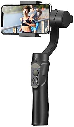 3 Tengely USB Töltés Videó Felvétel Támogatás Univerzális Állítható Irányba Kézi Gimbal Okostelefon Stabilizátor Vlog Élő (Bundle :