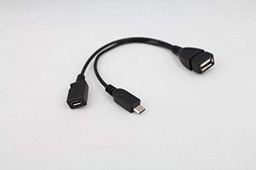 2 Csomag OTG Kábel Kompatibilis az Tűz Stick 4K-s, Kompatibilis a Samsung Galaxy Tűz TV, Android Telefon, Tablet Micro USB