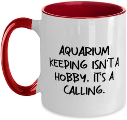 Helytelen Akváriumban Tartani Ajándékok, Akváriumi Tartása nem egy Hobbi. Ez egy Szórakoztató Nyaralás Két Hang 11oz Bögre Ajándékok Barátok