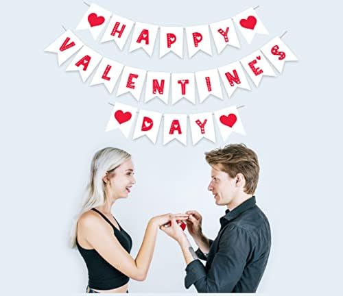 Boldog Valentin-Nap Banner - Sármány Banner - Szív-Jelei - A Szerelem Banner - Valentin-Nap-Fotó Kellék - Candy Szív Valentin