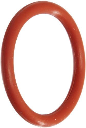 018 Szilikon O-Gyűrű, 70A Durometer, Piros, 3/4 ID 7/8 OD, 1/16 Szélesség (Csomag 100)