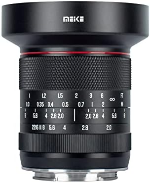 Meike 10mm F2.0 Nagy fényerejű, Széles Látószögű Objektív Kézi Fókusz APS-C Objektív Kompatibilis Sony E-Mount NEX 3 3N NEX 5R