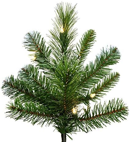 Vickerman 4.5' New Haven Lucfenyő Mesterséges karácsonyfa, Világos, Dura-égő Fények - Ál Matt Tipp karácsonyfa - Szezonális Beltéri lakberendezés