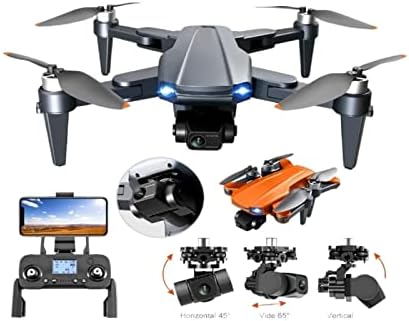 TILAJO pilóta nélküli Légi GPS 5G WiFi RG106 Kamera Drón 8k Szakmai Dual Kamera FPV Drón, Brushless Motor Dron Légi Drónok (Szín : Fekete, 6K