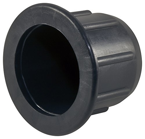 Caplugs QFBH1375Q1 Műanyag Csavar Lyuk Plug Ventilátor Sorozat. FBH-1375, PE-HD, Csatlakozó Furat Méret 1-3/8, Fekete (Csomag 120)