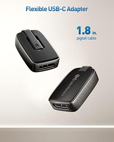 Kábel Számít, Hordozható USB-C-DisplayPort-1.4 Adapter, 4K 144 hz /8K 60Hz HDR, Thunderbolt, DisplayPort Thunderbolt-Kompatibilis 4 /
