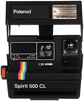 Polaroid Szellem 600 CL Instant Film Kamera Szivárvány Csíkos