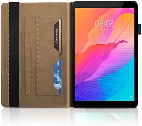 Tablet PC Esetben Kompatibilis a Huawei MatePad T8 esetben 2020-ig (8.0 Hüvelyk) PU bőrtok Flip Pénztárca védőburkolat Élet