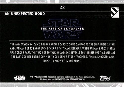 2020 Topps Star Wars A Rise of Skywalker Sorozat 248 váratlan Bond Trading Card